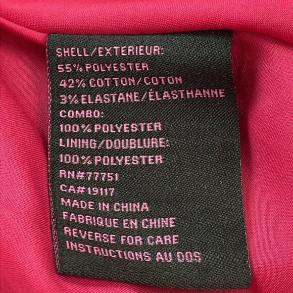 NWT Betsey Johnson Black Label Black Pink Zipper Corset Mini Dress Tiered Sz 2 - Picture 15 of 15